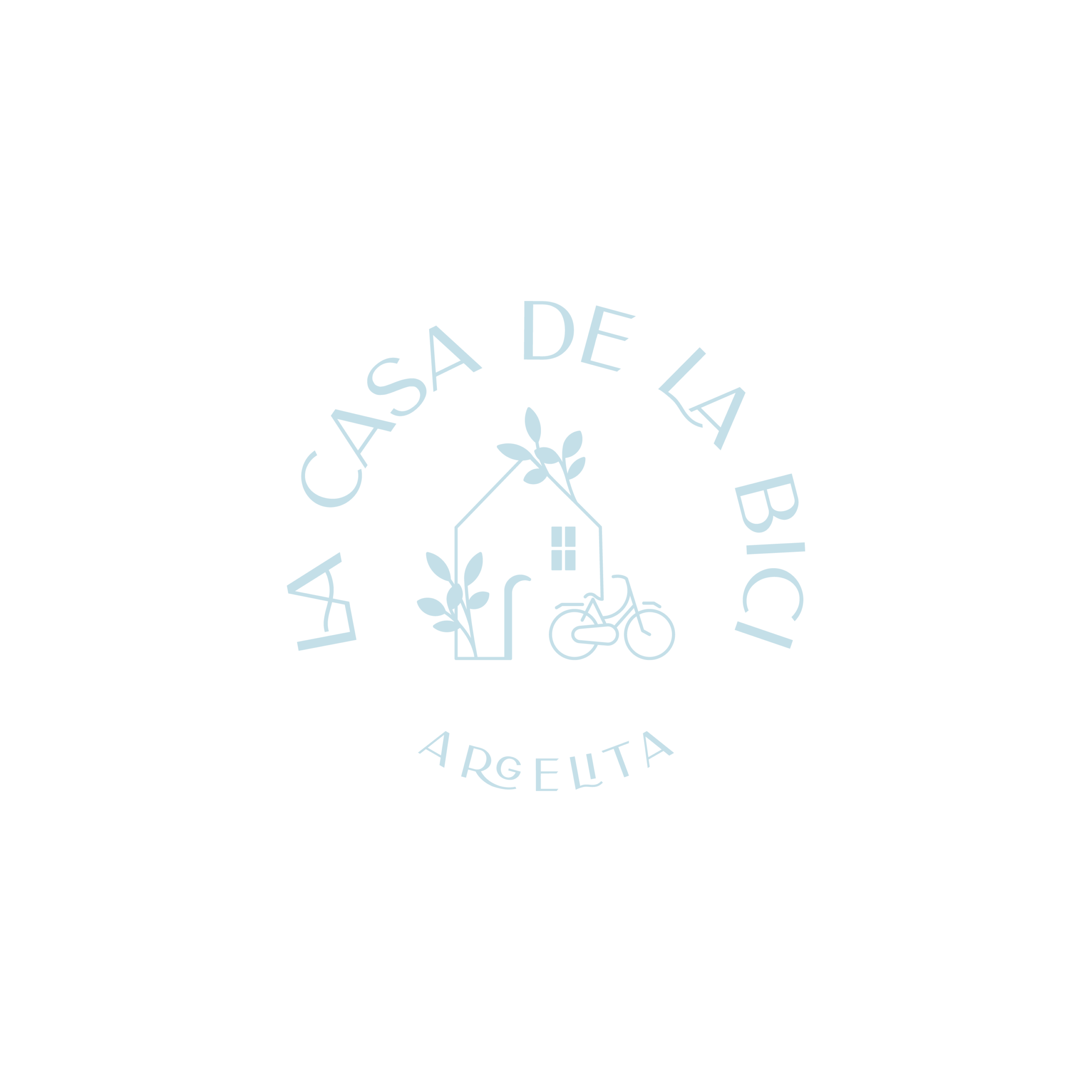 Logo La Casa Rural de la Bici